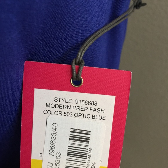 Vince Camuto Royal Blue Sleeveless Blouse - Picture 7 of 9